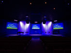 Church interior: with Smart Bar dimming system installation by HiFi Doc